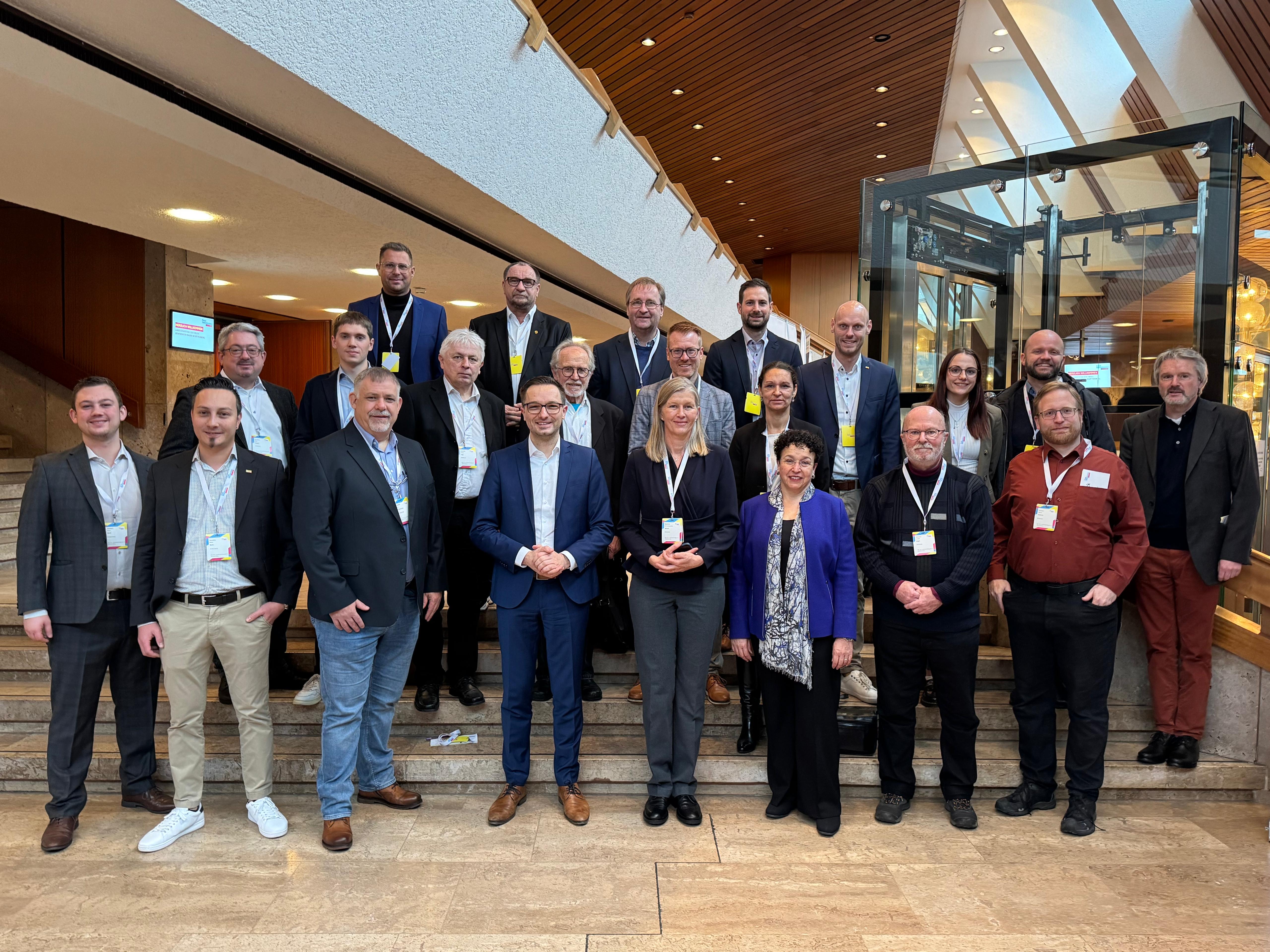 Gruppenfoto der Delegierten des FDP Bezirks Bodensee-Oberschwaben